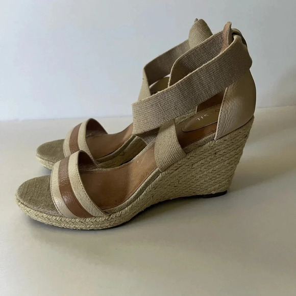 Fossil Women’s Wedge Espadrille Sandals Size 11 Boho - Picture 2 of 14